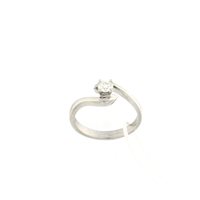 Anello Mirco Visconti Donna Solitario 4 Punte in Oro Diamante 0.22 Ct GS27/20-13 - GS27/20-13